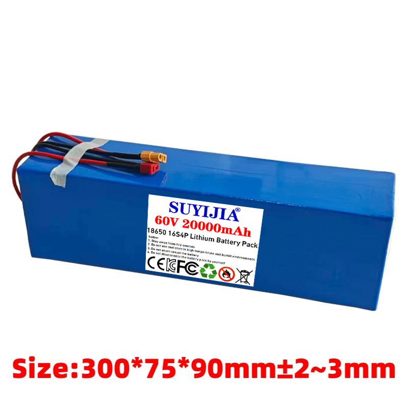 การขนส่งทางอากาศที่รวดเร็ว 60V - 60V 30Ah Electric Scooter Battery บทวิจารณ์และราคา